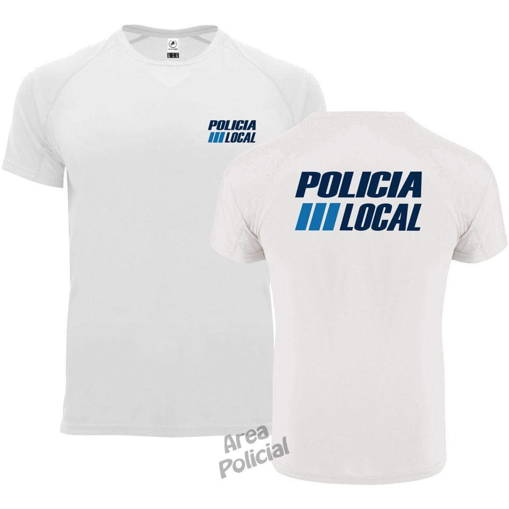 Camiseta Policía Local Blanca