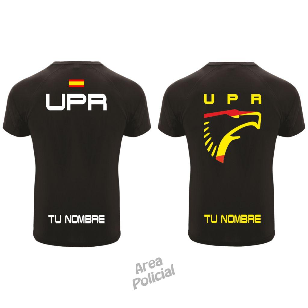 Camiseta Policía Nacional UPR nombre