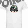 Camiseta Caricatura Guardia Civil Rural patrol hombre blanca