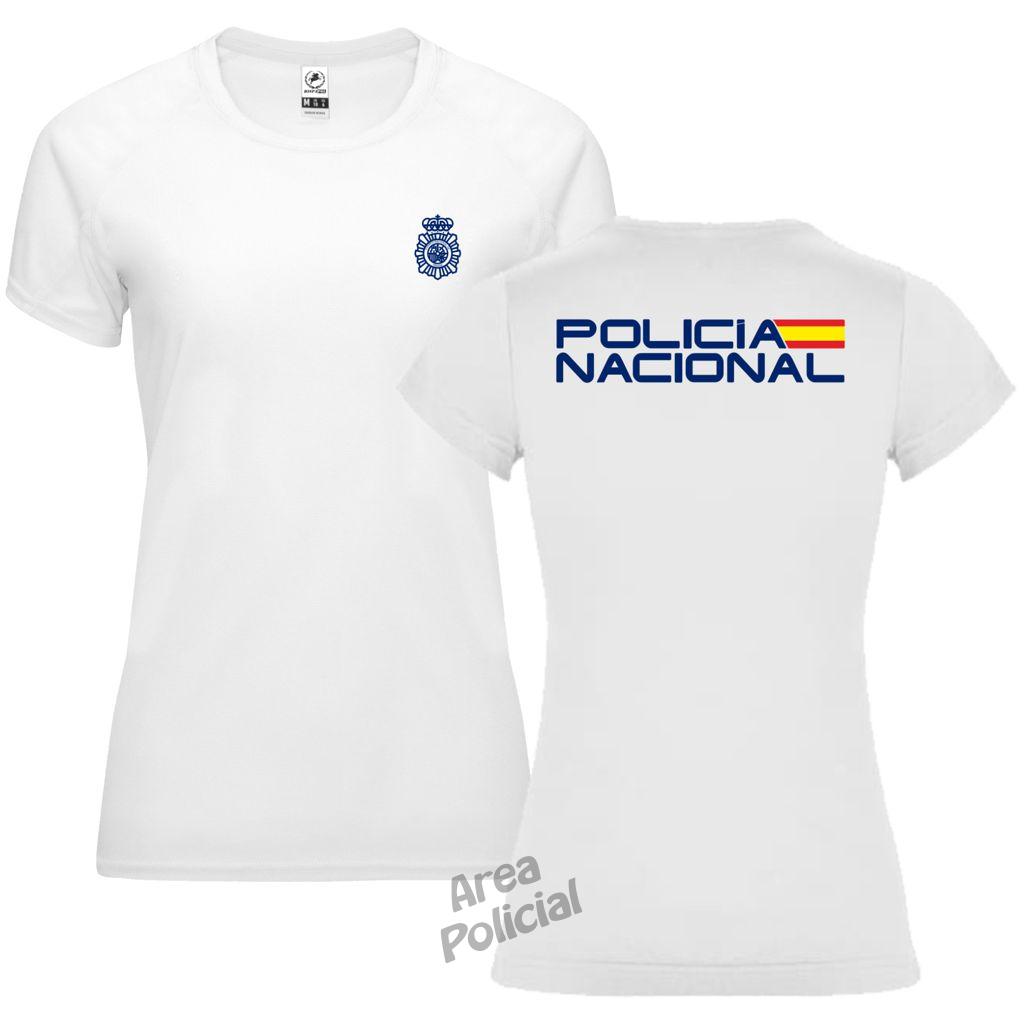 Camiseta Policía Nacional Moderna Azul